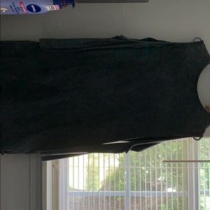 Gray long sleeve dress